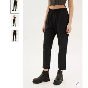 *Last chance* Paperbag pants in dark gray